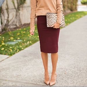 J. Crew No. 2 Pencil Skirt